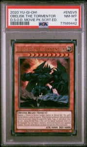 YuGiOh Obelisk the Tormentor MVP1-ENSV5 Ultra Rare Limited Edition PSA 8 - Picture 1 of 1