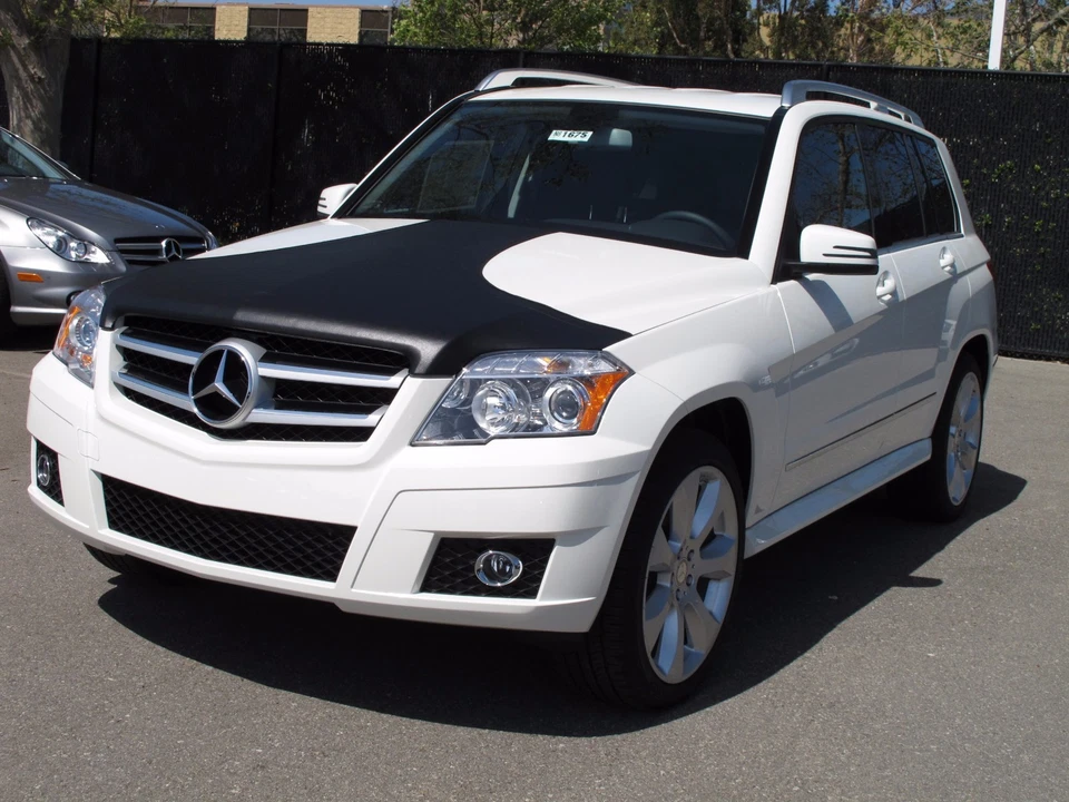 Máscara de sutiã Colgan estilo T capô compatível com 2013-2015 Mercedes Benz GLK250 & GLK350 - Imagem 1 de 1