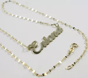 Collana con nome in Oro Giallo o Bianco 18 carati REALIZZIAMO TUTTI I NOMI - Foto 1 di 13