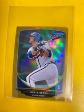 RS1805 2013 Bowman Chrome Mini Gold Refractors #67 Orrin Sears #14/50