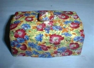 VINTAGE ROYAL WINTON ROYALTY CHINTZ SQUARE BUTTER COVER ONLY - Picture 1 of 3