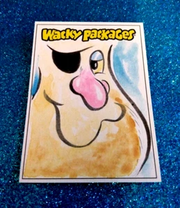 2024 Wacky Packages Serie 1 "VERPUTZT" Skizze von Brandhen - Bild 1 von 2
