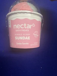 Nectar Life Bath Bombs Treats Bubble Bath Scoop Sundae 3 Scoops NEW PICK SCENT - Picture 1 of 11