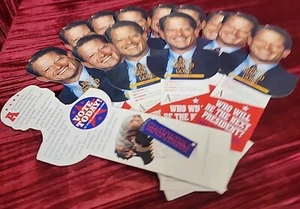 13x PIECE SET LOT 2000 PROMO BOOKMARKERS PRESIDETNIAL CANDIDATE AL GORE BOOKMARK - Picture 1 of 6