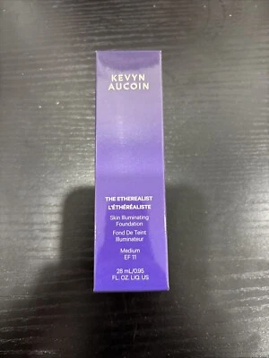 1PC KEVYN AUCOIN THE ETHEREALIST SKIN ILLUMINATING FOUNDATION MEDIUM EF 11 NIB - Image 1 of 2