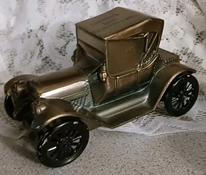 Vintage Commerce Bank of Springfield MO 1915 Bronze Coupe Auto Sparkasse  - Bild 1 von 7