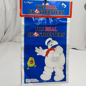 Vintage 1986 The Ghost Busters Birthday Party Supplies C.A. REED 8-Party Bags - Picture 1 of 13