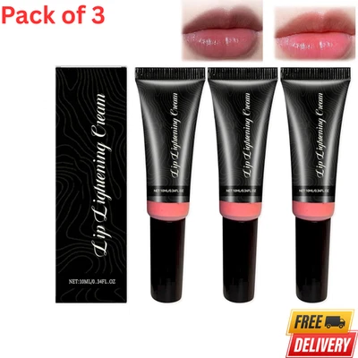 Crema aclaradora de labios para labios oscuros 3 piezas con alfa arbutina y extracto de regaliz Foto 1 de 4