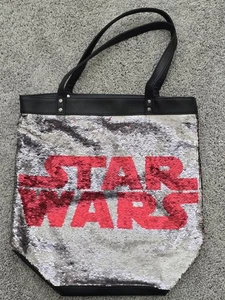Disney Parks Star Wars Logo Flip Pailletten Beuteltasche Rebel Starbird Imperial Insignia - Bild 1 von 8