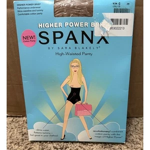 Spanx Cocoa High Waisted Panty Higher Power Brief Style 234 Size C NWT - Picture 1 of 4