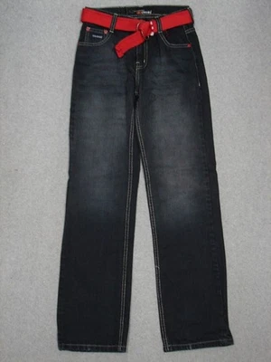 QD07416 **ACADÉMICOS** JEANS DE PIERNA RECTA NIÑAS JÓVENES talla 14 (msr 25"x30") OSCUROS Foto 1 de 4