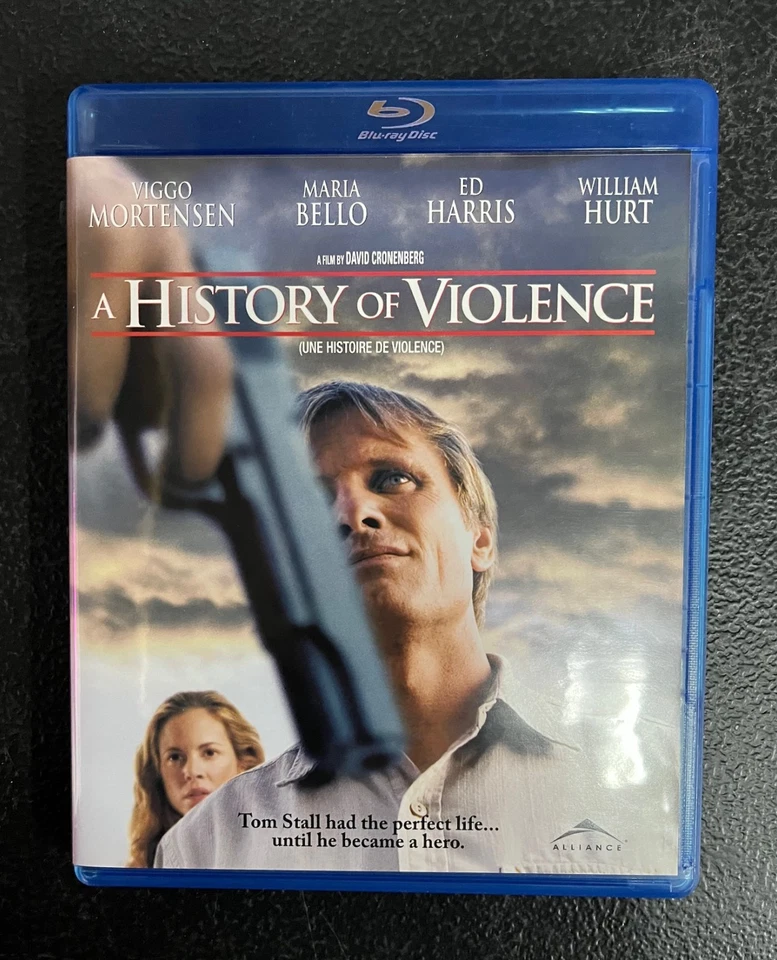 A History Of Violence Blu-Ray David Cronnenberg Viggo Mortensen Alternate Cover - Imagem 1 de 1