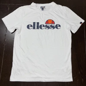 Ellesse Emsseo Men's White T-Shirt Short Sleeve Loose Fit Medium - Picture 1 of 6