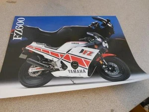 Yamaha Factory Specifications Brochure FZ600 LIT-11139-00-10 - Picture 1 of 2