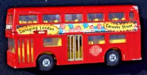 Caja de cerillas Super Kings Londoner K-15 Swinging London Carnaby St de colección doble diciembre - Imagen 1 de 15