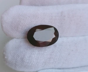 Top Bellissima Coca Cola Rosso Hessonite Rosso Granato Ovale 14,10 Carati Gemma Sciolta - Foto 1 di 6