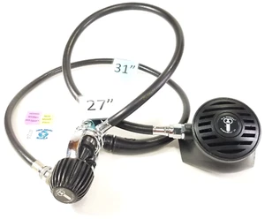 US Divers - Aqua Lung Conshelf 21 1st & 2nd Stage Scuba Dive Regulator Set Yoke - Picture 1 of 16