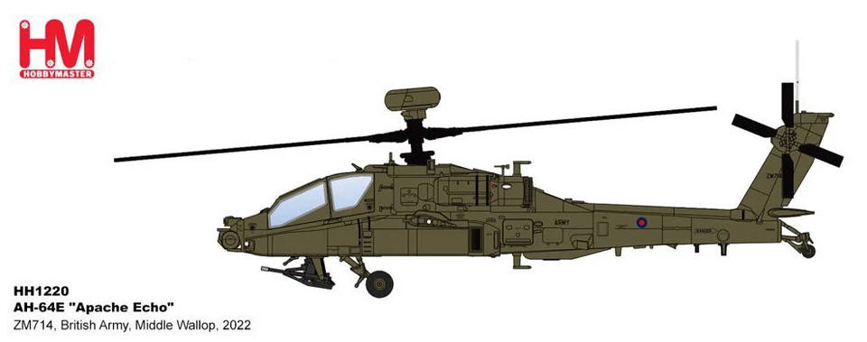Hobby Master 1/72 HH1220 AH-64E "Apache Echo" AAC 2022 (ZM714) NEW UPDATE!! - Image 1 of 1