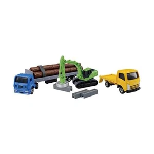 Tomica Many plays! Construction Site Set w/ Tracking NEW FS - Picture 1 of 11