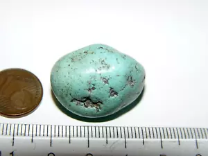 Echter Türkis Naturstein Edelstein Heilstein ca. 27x19x18mm 11 Gramm (#39) - Bild 1 von 4