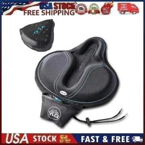 YLG Memory Foam Bike Seat Cover 11.8 11  in for Cycling Saddle, Elastic and Soft - Picture 1 of 12