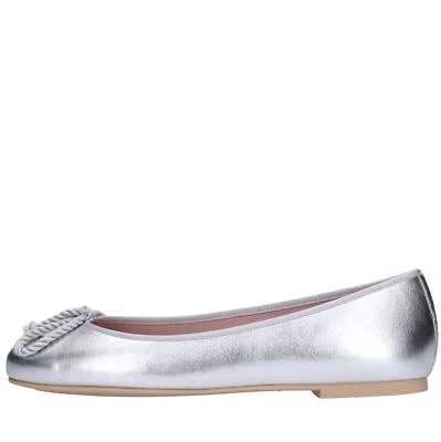 35.663 ROSARIO AMI Ballerine PRETTYBALLERINAS Donna Argento Amu02_pret - Immagine 1 di 4