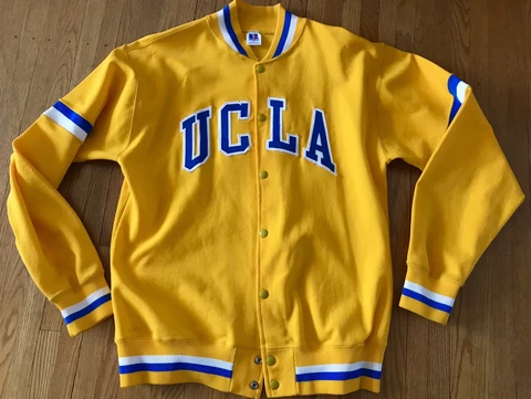 🏀🔥UCLA Bruins Authentic Basketball Warm-up Jacket Jersey NCAA Vintage Rare Cover