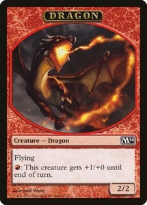 MTG Dragon Token Magic 2014 M14 LP - Picture 1 of 1