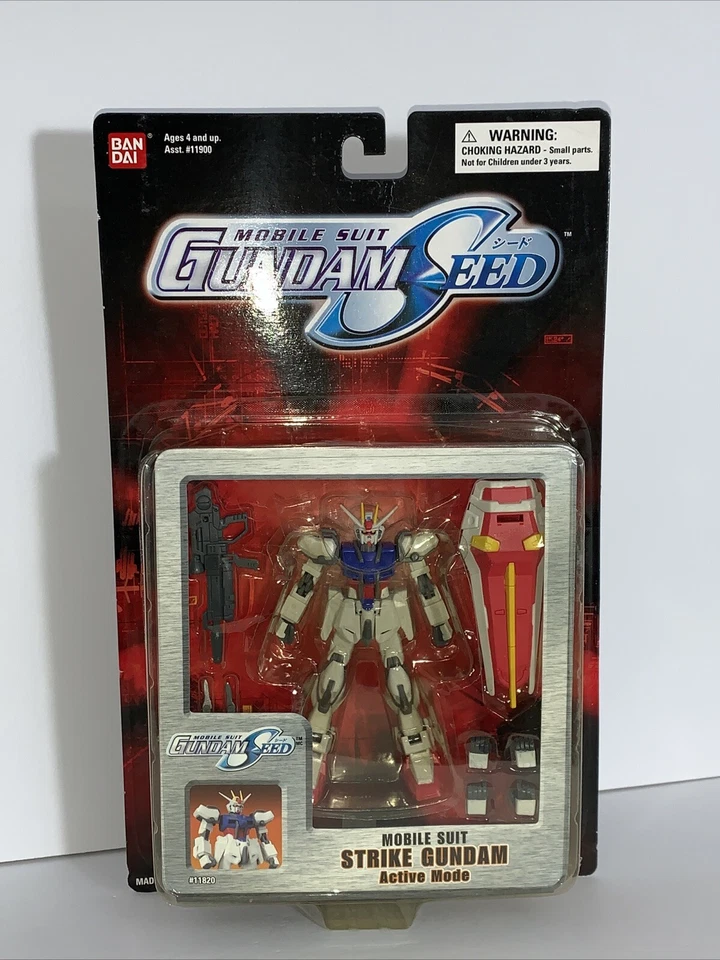 GAT-X105 Strike 高达种子万代移动套装可动人偶 MSiA MiA 全新 — 第 1/4 张图片