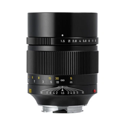ZhongYi Mitakon SPEEDMASTER 90mm F1.5 for Leica M mount camera =Black= - Image 1 of 4