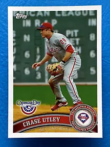 2011 Topps Opening Day Chase Utley #90 - Picture 1 of 2
