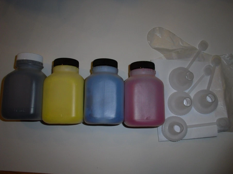 4 Toner Refill + 4 Chips for HP Pro 200 M276nw MFP M251N M251nw type 131A CF210A - Image 1 of 1