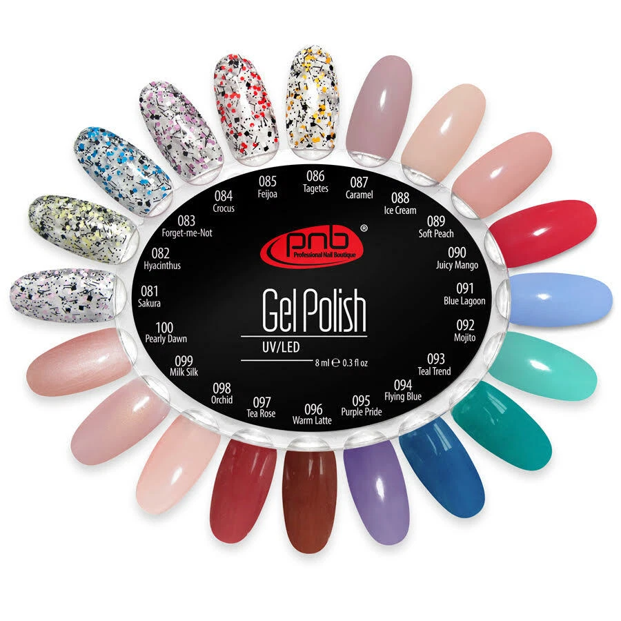 PNB Nagel Gellack Soak Off Nail Art UV Led Gel Nagellack BIO Base Top Coat 8ml - Bild 1 von 1