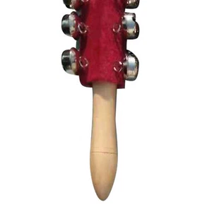 Jingle Rattle Bell Wooden Handle Bell Stick Shaker Hand Jingle Bell Toy For Kids - Picture 1 of 12