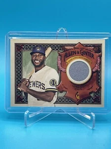 2022 Topps Allen & Ginter Lorenzo Cain Relic Game-Used #AGRB-LCA - Brewers - Picture 1 of 2