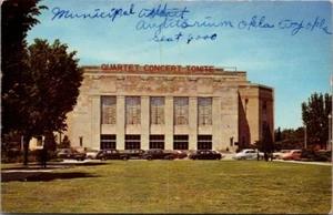 MUNICIPAL AUDITORIUM Oklahoma City, OK Postcard - Picture 1 of 2