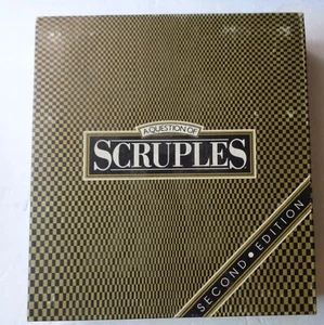 A Question of Scruples - Second Edition (1987, Milton Bradley) *COMPLETE* - Picture 1 of 2