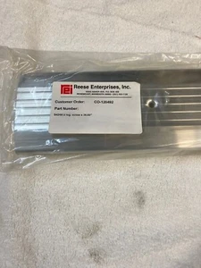 Reese S424A 4 x 1/2 x 36 Silver Aluminum Commercial Threshold - Picture 1 of 2