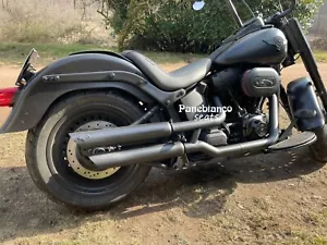 SELLA SEAT SITZBANK PANEBIANCO SOFTAIL 2006-17 fat boy night train - Picture 1 of 3