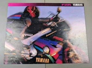Folleto de ventas publicidad Yamaha FZR 1000 y FZR 600 años 90,- -  - Imagen 1 de 6