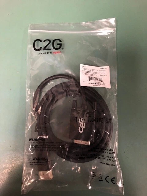 C2G 6ft DisplayPort™ Male to Single Link DVI-D Male Adapter Cable - Black - Image 1 of 1