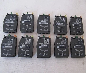 Telemecanique 22MM Contact Block 2 x N.O. Contact ZBE-203 ZBE203 - Bild 1 von 3