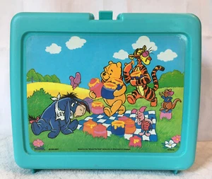 Vintage Winnie Puuh & Freunde Brotdose & Thermoskanne *NEU - Bild 1 von 12