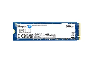 Kingston NV3 M.2 2280 500GB PCIe 4.0 x4 NVMe Internal Solid State Drive (SSD) - Picture 1 of 2