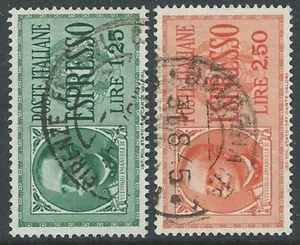 1932-33 REGNO USATO ESPRESSO 2 VALORI - S.1802 - Picture 1 of 1