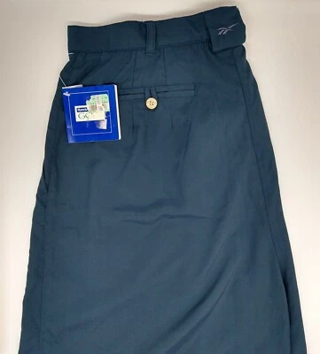 Pantalones Cortos Reebok Golf Vintage 1993 Mujer 18 Tiro Alto Azul Teal 33x7 Mamá NUEVO Foto 1 de 4