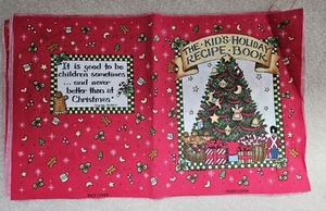 Susan Winget The Kids Holiday Recipe Book Fabric Panel Cut - Picture 1 of 8