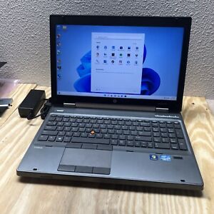 HP EliteBook 8570w Laptop 15.6" FHD i7 3720QM 2.60GHZ 16GB  1TB WND11