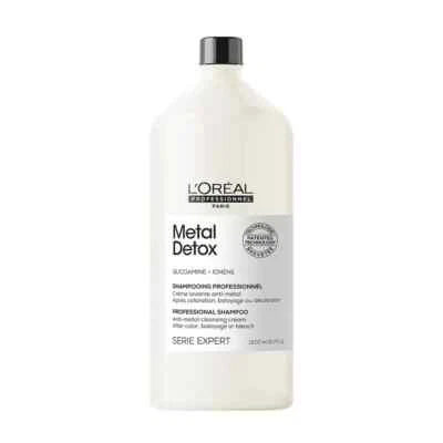 L'Oreal Serie Expert Metal Detox Anti-Metal Cleansing Cream Shampoo 1500ml - Image 1 of 3