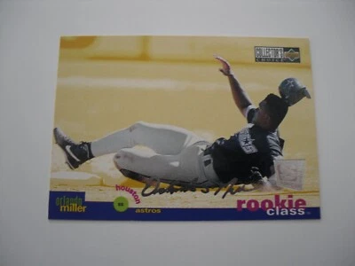 1995 Collector's Choice SE #17 Orlando Miller  Houston Astros Rookie Class   C4 - Image 1 of 2